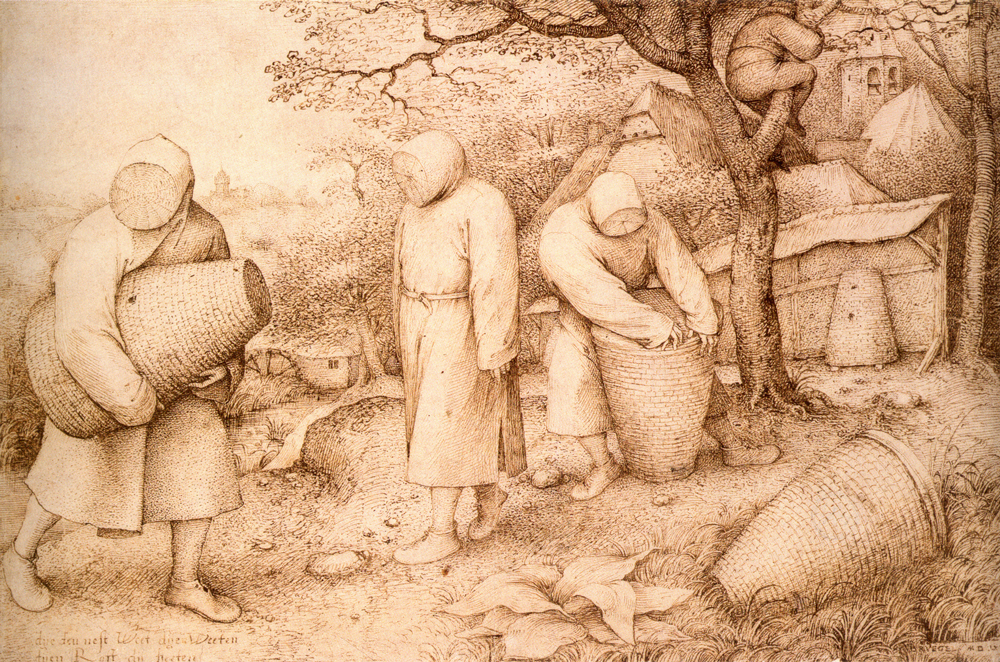 Pieter Bruegel the Elder, The Beekeepers, c. 1568.