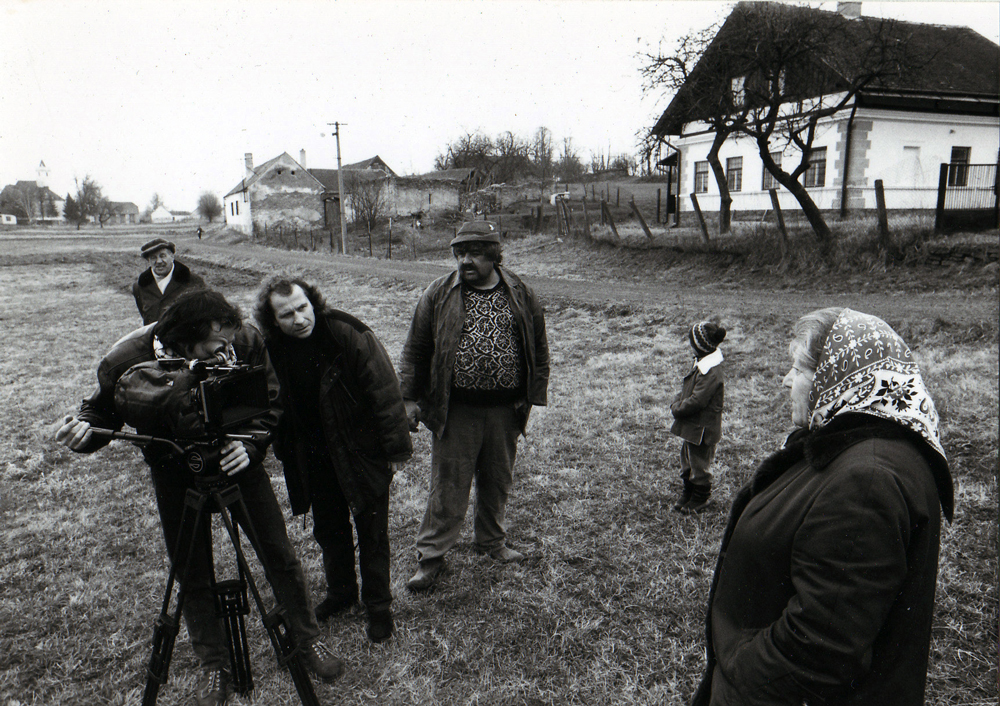 Ulrich Seidl filming Losses To Be Expected, 1992